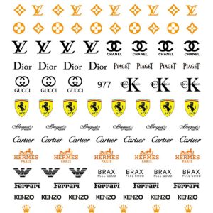 Abtibild Sticker Unghii JO-977