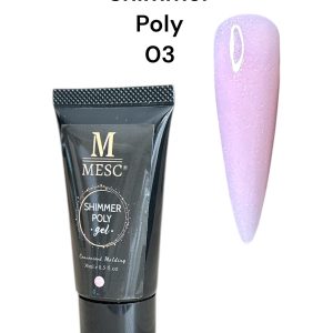 Poly Gel MESC Pink Shimmer 30ml - #03