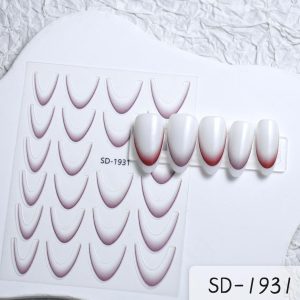 Sticker Unghii French Interior - SD-1931