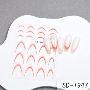 Sticker Unghii French Interior - SD-1947