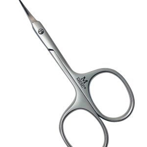 Forfecuta Cuticule Profesionala Mesc Stainless cu varf subtire si manere inegale