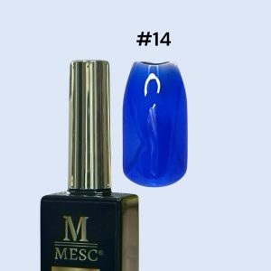 Oja Semipermanenta Glass Vitraliu Mesc Albastru #14 15ml