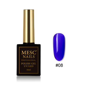 Oja Semipermanenta Glass Vitraliu Mesc Indigo #08 15ml