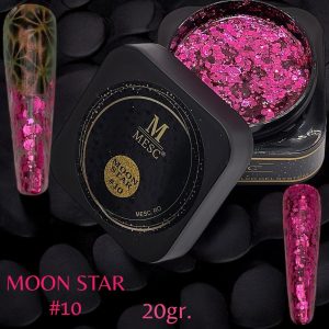 Gel Efect Confetti MESC Moon Star Nr.10 20gr.