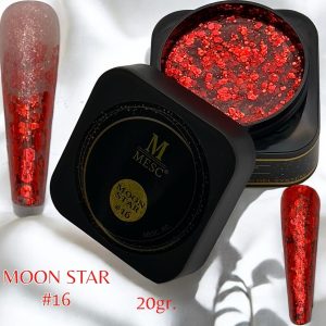 Gel Efect Confetti MESC Moon Star Nr.16 20gr.