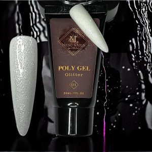 Polygel MESC Glitter 30ml  #1
