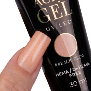 Acrylgel Polygel Molly Nails HEMA/Di-HEMA Free Peach Glow 30 ml