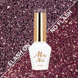 Oja semipermanenta Molly Nails Flashing FREE HEMA/Di-HEMA 8g Nr. 560