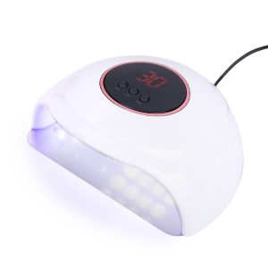 Lampă pentru unghii UV/LED T13 cu cablu USB 72W alb