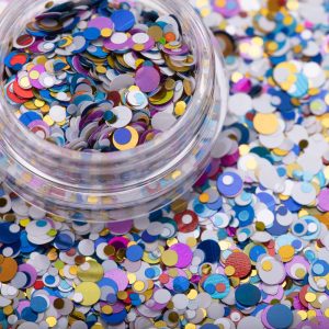 Decor unghii buline colorate 1 g nr. 7