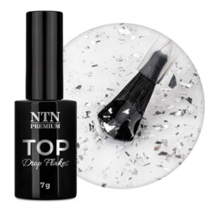Top Coat Top Drop Flakes Iron NTN Premium fara degresare 7g
