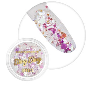 Sclipici cu efect Bling Bling Allepaznokcie 1 g Nr. 03