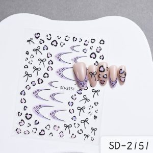 Sticker french animal print - SD 2151