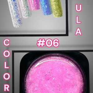 Builder Gel Mesc Nebula Colorful  HEMA /TPO FREE #06 20gr.
