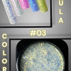 Builder Gel Mesc Nebula Colorful  HEMA /TPO FREE #03 20gr.