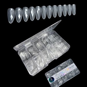 Soft gel tips migdala diamant 120 buc.