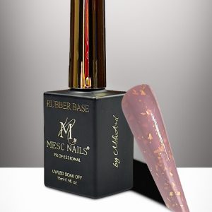 Baza Rubber Mesc Flakes Shatter Gold HEMA/TPO FREE Nr.12 - 15ml