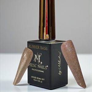 Baza Rubber Mesc Duo Flashing Light Nude Reflective HEMA/TPO FREE Nr.08 - 15ml