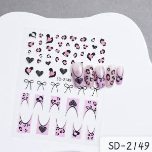 Sticker french animal print - SD 2149