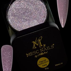 Builder gel MESC Opal Reflective Shocking Shine Free Hema Nr.35 - 50gr.
