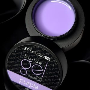 Builder Gel Excellent Pro Purple cu Tixotropie 15gr