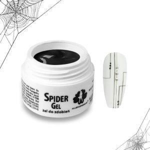 Spider Gel Allepaznokcie negru 3ml