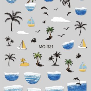 Abtibild Sticker Unghii MO-321