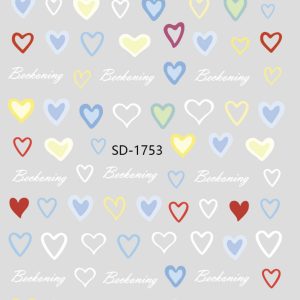 Abtibild Sticker Unghii SD-1753