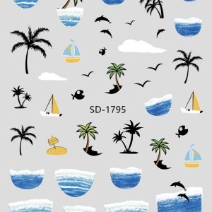 Abtibild Sticker Unghii SD-1795