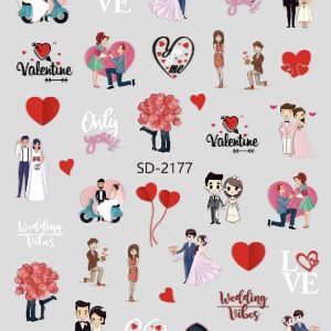 Abtibild Sticker Unghii SD-2177