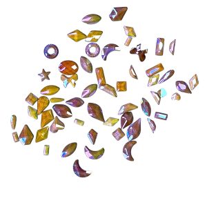 Strasuri pietricele cristale mari diverse forme 30-36 buc.