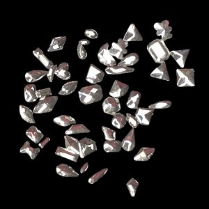 Strasuri pietricele cristale mari diverse forme 30-36 buc.