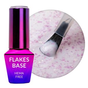 Flakes Rubber Base MollyLac Milk&Purple fara HEMA/TPO 10 gr.