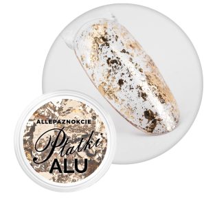 Praf metalic pentru unghii Alu Allepaznokcie Flakes 0.2 g Nr. 11