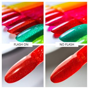 Oja semipermanenta Molly Nails Flashing Lights Neon Queen of Love fără HEMA/Di-HEMA 8g Nr. 645