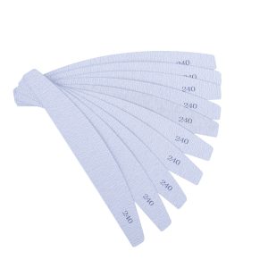 Rezerva de schimb pentru pila metalică tip semilună granulație 240 10 buc.