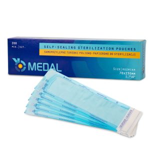 Pungi de sterilizare 70x230mm 1 buc.