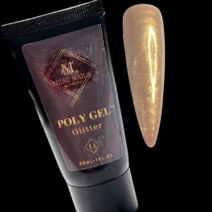 Polygel MESC Honey Polygel  Glitter 30ml  #11