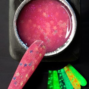 Builder gel Mesc  Stellar Glow #04 HEMA/TPO FREE efect fosforescent 20gr.