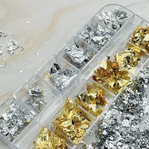 Foita aurie si argintie ultra-subțire pentru decorațiuni