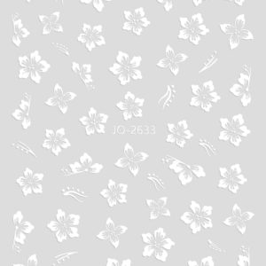 Abtibild Sticker Unghii JO-2633 alb