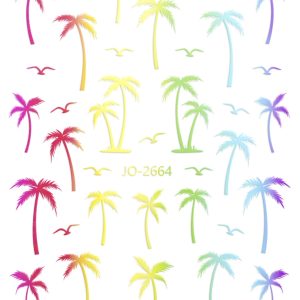 Abtibild Sticker Unghii JO-2664 multicolour