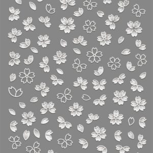 Abtibild Sticker Unghii 5D M-1559