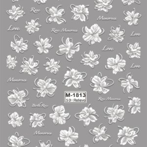 Abtibild Sticker Unghii 5D M-1813