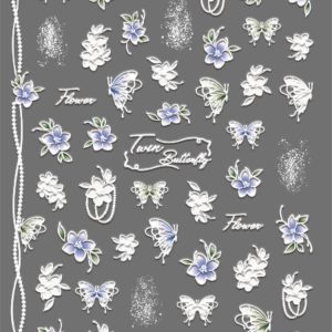 Abtibild Sticker Unghii 5D M-1874