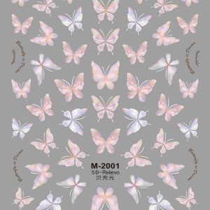 Abtibild Sticker Unghii 5D M-2001