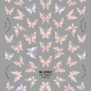 Abtibild Sticker Unghii 5D M-2002