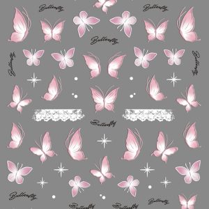 Abtibild Sticker Unghii 5D M-2043