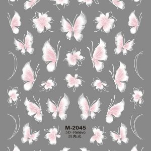 Abtibild Sticker Unghii 5D M- 2045