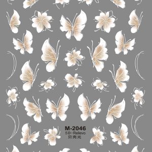 Abtibild Sticker Unghii 5D M- 2046